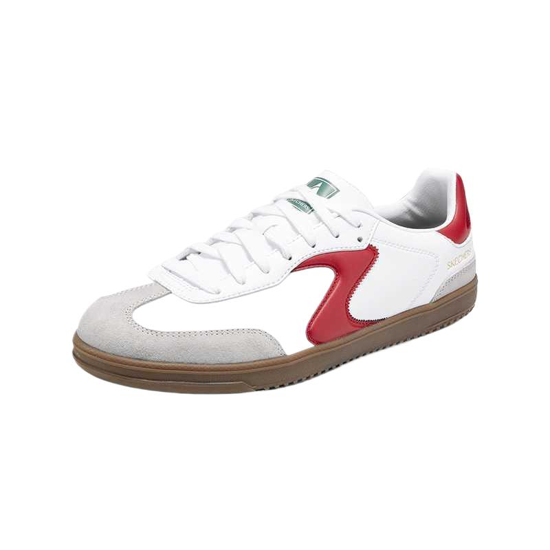 Skechers Кроссовки Hotshot Низкие Ретро Тренировочные Удобные Простые Универсальные Прочные Мужские Белый 254150W-WRD