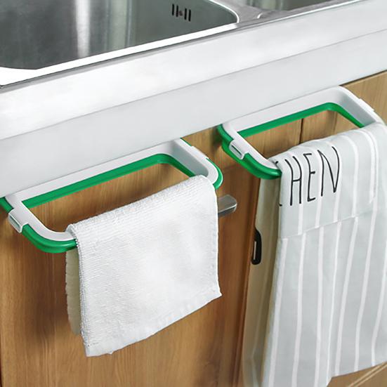Yousheng Trash Bag Hanger Convenient Saving Space Plastic Hanging Storage Garbage Bag Holder for Kitchen