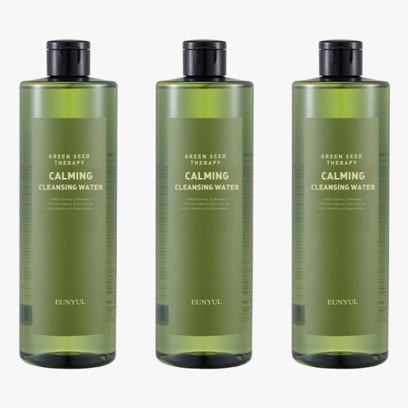 Eunyul Green Seed Успокаивающая очищающая вода 500 мл (3 варианта)