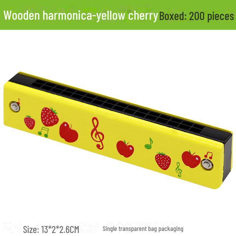 Высококачественная деревянная литая губная гармошка - идеальный музыкальный подарок для детей детского сада и учеников начальной школы