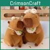 Capybara Backpack Plush Super Soft Stuffed Animal Creative Doll Unique Gift