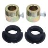 20mm Freewheel Adapter and Freewheel Connector Kit Steel Bike Freewheel Adapter Replacement for Electric Tricycle