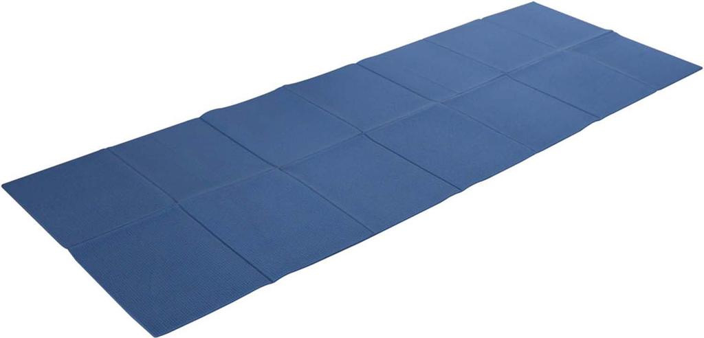 ZETT Foldable Yoga ZM1711 Mat, Blue,