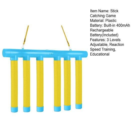 Игра «Ловля падающих палочек» 3 уровня Регулируемая скорость реакции Зрительно-моторная координация