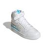 Adidas Originals Forum 84 High Кожаные Ретро Повседневные Высокие Кроссовки Женские Кроссовки Белый Бежевый Синий GY8164