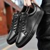 High Quality Men Genuine Leather Casual Shoes Fashion Sneakers Spring Leisure Walk Hiking Shoes Soft Comfort Men's Outdoor Shoes