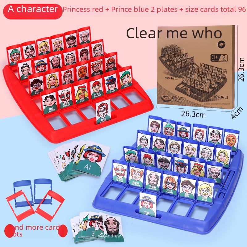 "Guess the Character: Multiplayer Board Game for Adults – Who's the Undercover?"