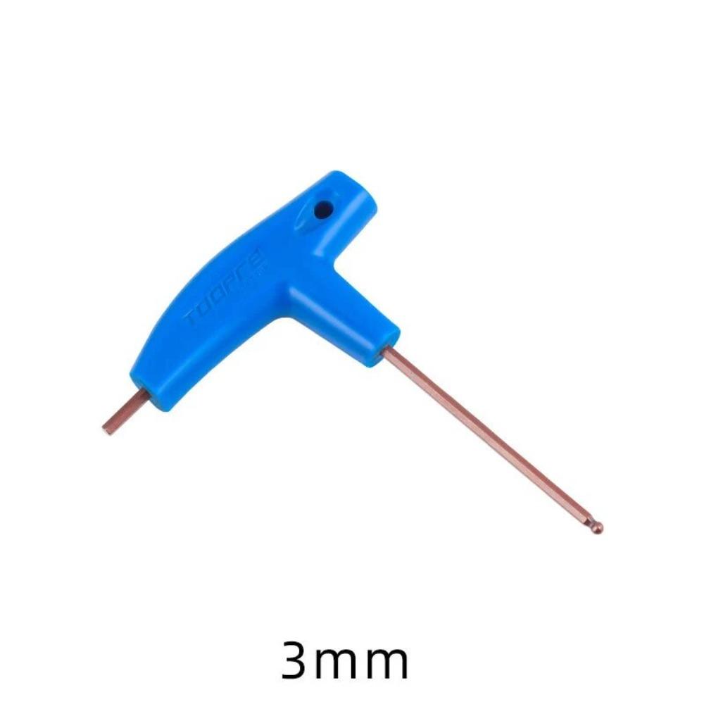 With Double Ends Bike Allen Key Wrench Plastic Handle Bicycle Spanner  Bicycle Repair Tools