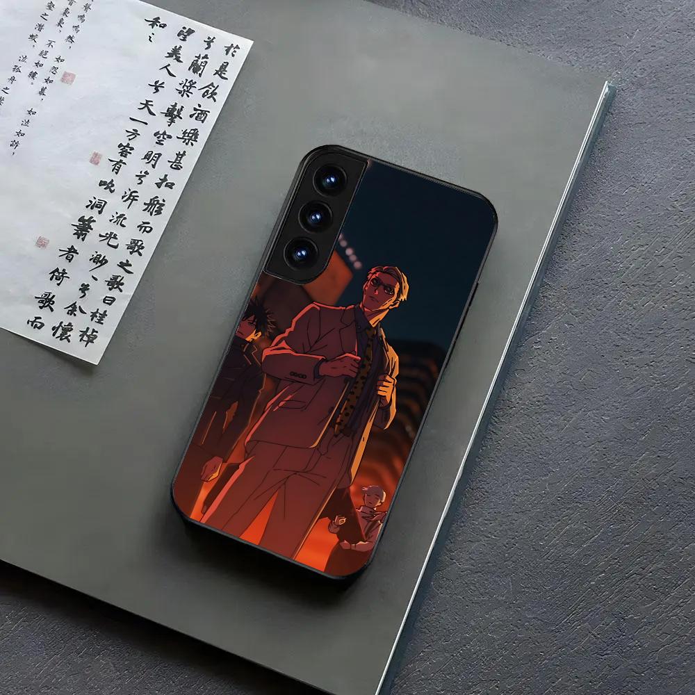 Чехол для телефона Kento T-Nanami J-Jujutsu K-Kaisen для Samsung S24, S25 22,30,Note20,Ultra,Lite,Ultra5G,Plus,FE Черный