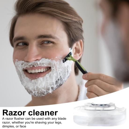 Razor Rinser No Electricity Required Universal Men Shaver Beard Hair Remover Trimmer Blade