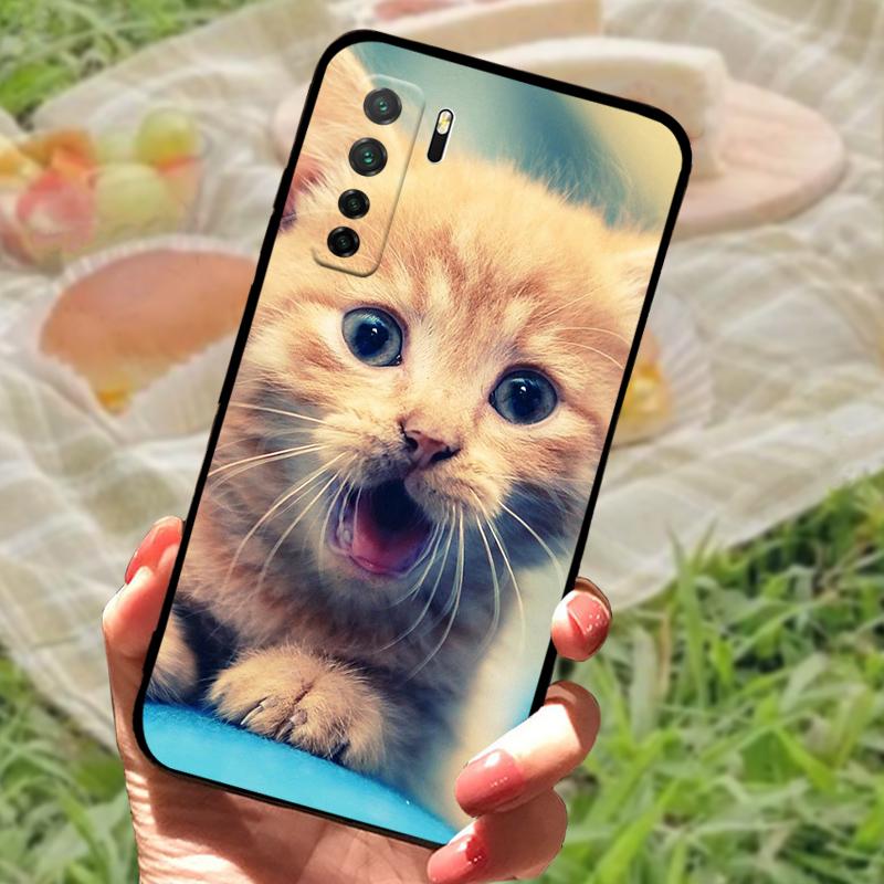 For Huawei Nova 7 SE Case P40 Lite 5G Back Cover Beautiful Fashion Phone Bumper Russia Version For Huawei Honor 30S Fundas Coque