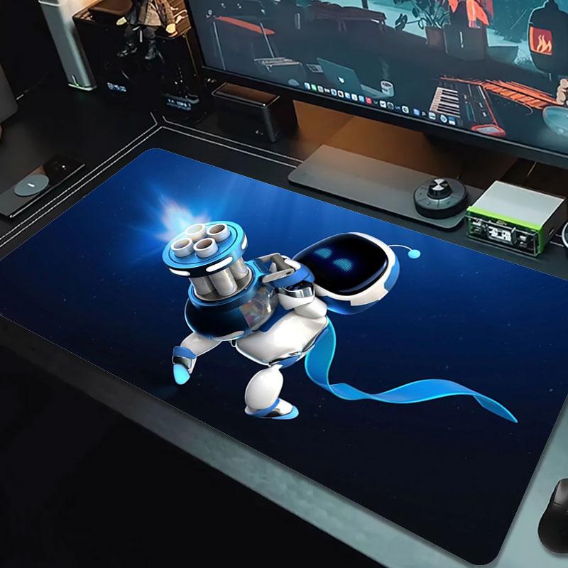 ASTRO BOT Коврик для мыши большого размера Большая подушка для игрового стола Нескользящий Коврик для ноутбука Планшета Большая мышь XXL Коврик Мини-ПК Игровой коврик С заблокированным краем