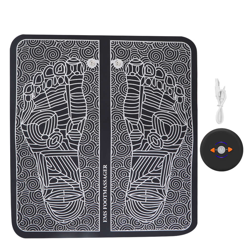 Электрический массажер для ног EMS, стимулятор мышц ног, массажный коврик для ног, облегчение боли, здравоохранение