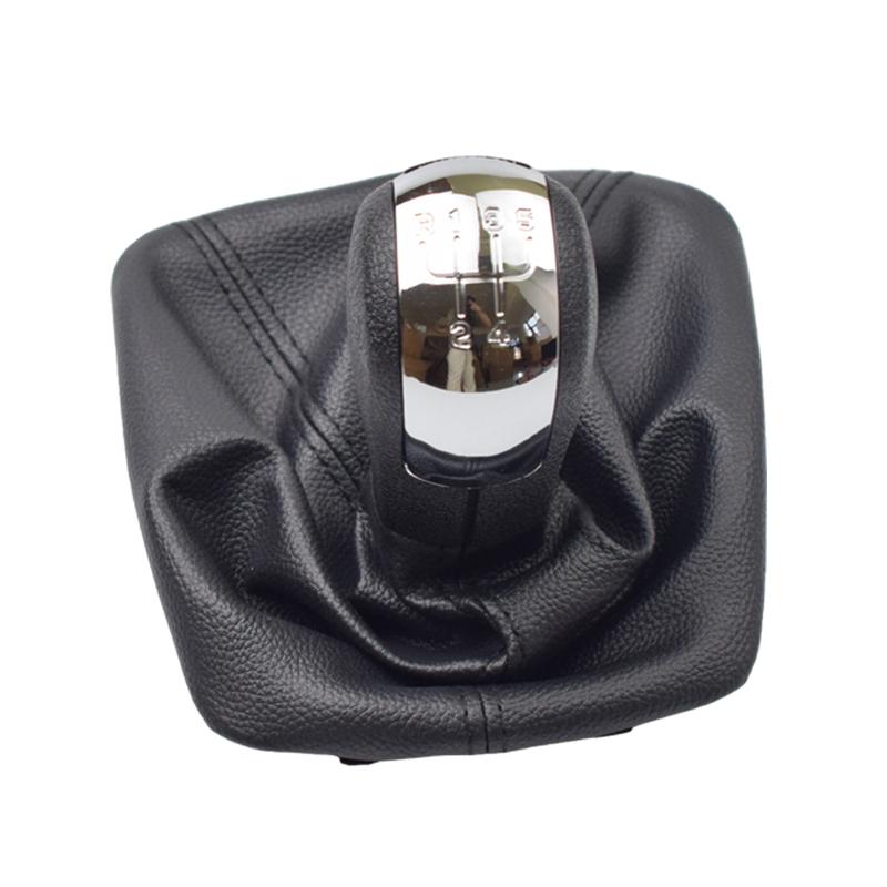 5 Speed Car Gear Shift Knob Gearstick Gaiter Boot Kit For Skoda Octavia 2004 2005 2006 2007 2008 2009 2010 2011 2012