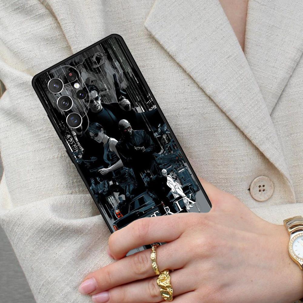 Matrix Cell Phone Case for Samsung Galaxy S26 Ultra S25 S24 S23 S22 S21 S20 Note10 Cover