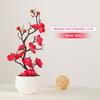 30 см искусственный цветок вишня весенняя слива персик горшечный шелковый цветок дерево бутон цветка для украшения свадебной вечеринки