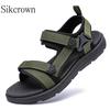 Fashion Black Outdoor Beach Sandals Men Summer Leisure Holiday Sandals Sneakers Men Shoes 2024 New Outdoor Male Retro Comfortable Casual