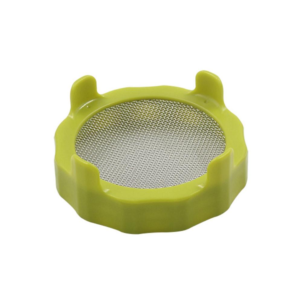 Mouth Jar Nursery Mason jar Planters Sprouting Lid Sprouter Seed Germination Filter Garden Supplies