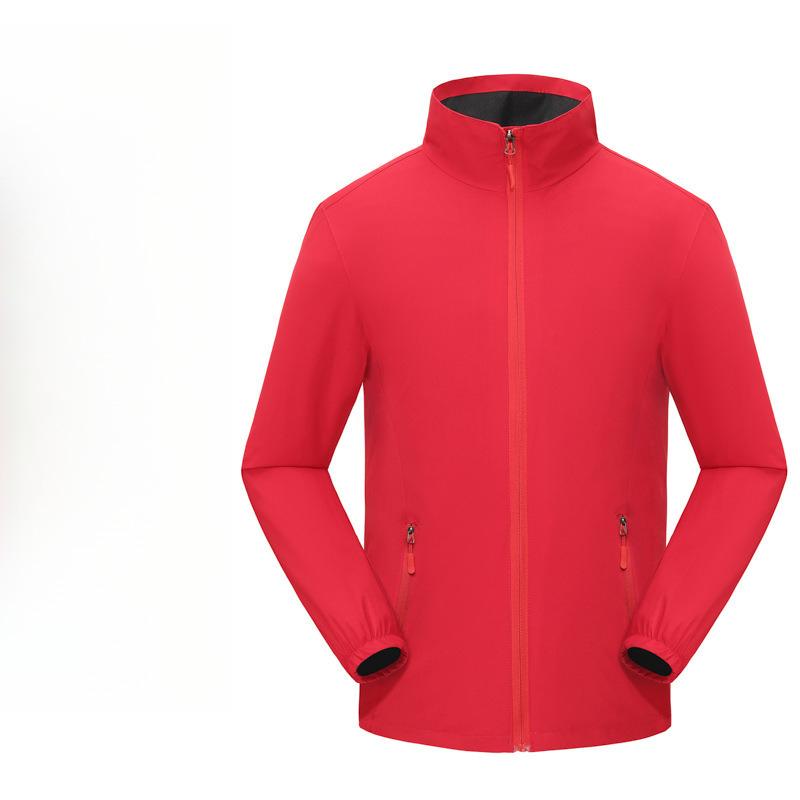 Куртка Рабочая одежда Вышитый Тренч Мужская и Женская Групповая одежда Тонкая куртка