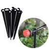 50-100PCS Durable 1/4'' C-type Hook Fixed Stem Support Holder Stakes for 4/7mm Hose Flowerpot Drip Irrigation Fitting Greenhouse