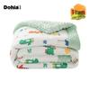 Dohia Soothing Minky Dot Quilt - Dinosaur World