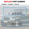 Valve Cover Gasket And Intake Manifold Gasket Set Compatible With Chrysler Dodge Jeep Ram Vehicle 2011- 3.6L 200 300 Durango Charger Challenger