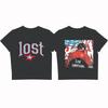MGK Lost Americana Machine Gun Kelly Crop Tops T-Shirt Girls Fashion Women O-Neck Short Sleeve Swiftie Gift