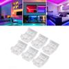 20pcs 10mm LED Strip to Wire Connector COB Solderless LED Connectors  For Kitchen