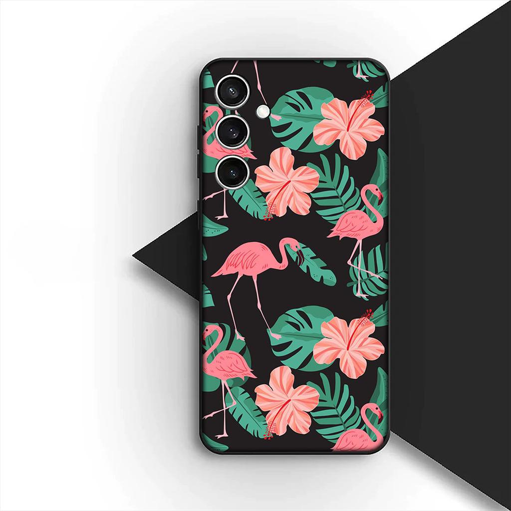Casing for Samsung Galaxy A35 A36 A55 A26 A05 A06 A14 A50 A51 A53 A54 A12 A13 A23 Phone Cover Protective Case Flamingo