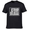 Jesus Is King Print Men Summer T-shirt Christian Religion God Faith T Shirt Men's Short Sleeve Clothing Tees Fashion Camisetas