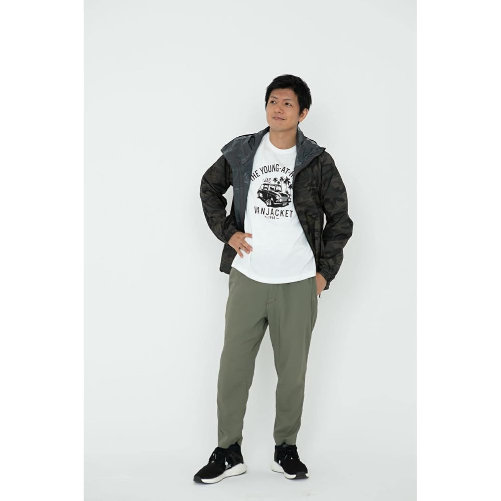 Doqment Waterproof Breathable Stretch Shield Jacket 7570 Melange Gray M (Suitable for Commuting,