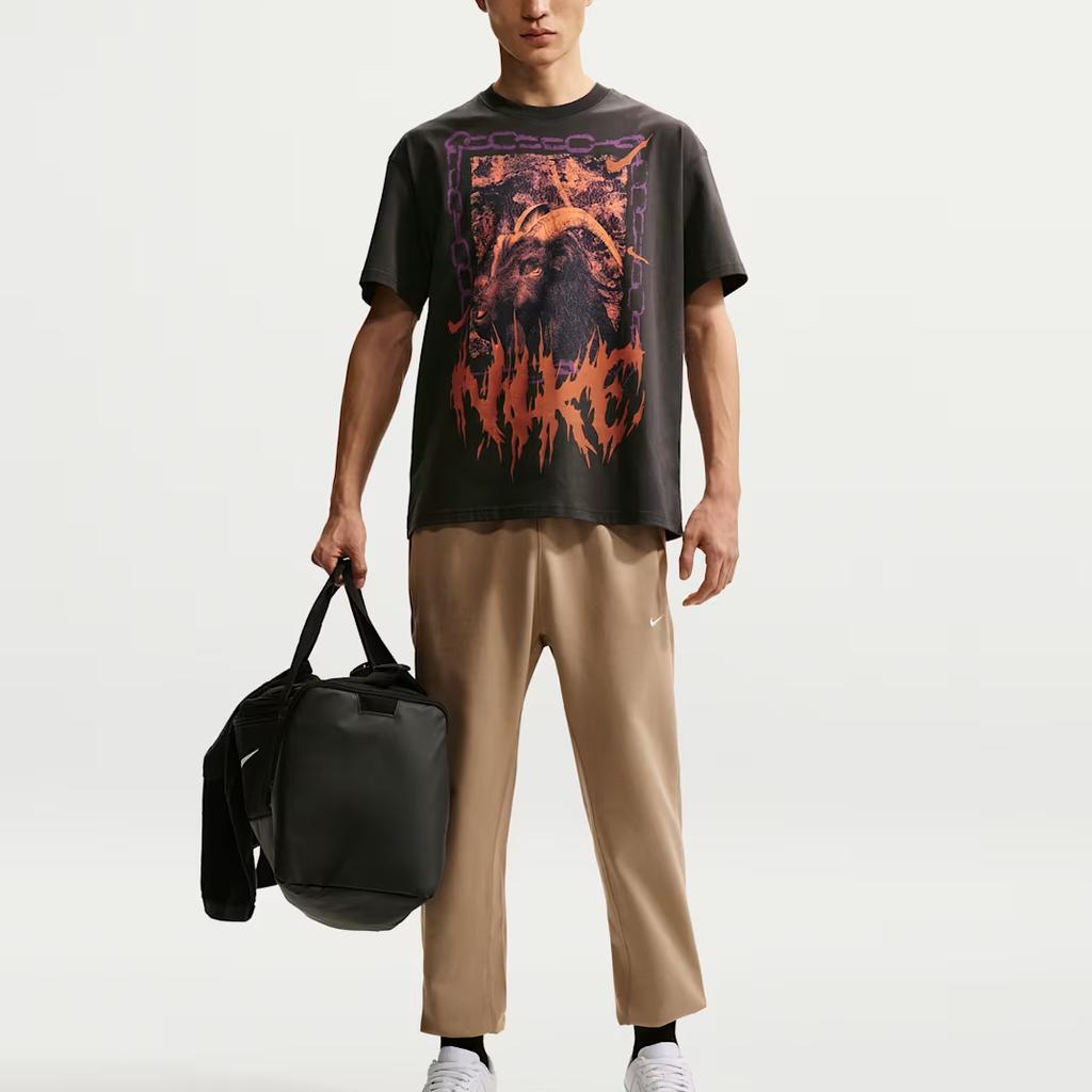 Nike Мужская футболка Max90 Баскетбольная Свободный крой Круглый вырез Короткий рукав Топы II0682-045