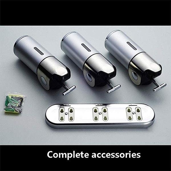 Настенный дозатор мыла для ванной комнаты, крепление для насоса, дозаторы жидкости для шампуня, бутылочка с гелем для душа, кухонные аксессуары для дома