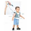 Papabear Adjustable Baby Toddler Walking Assistant, Convenient Baby Walking Wings (Blue)