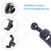 Aluminum 17mm Ball Mount Extension Adapter, Rotation Extension Rod for Car Air Vent Dashboard  Phone Holder
