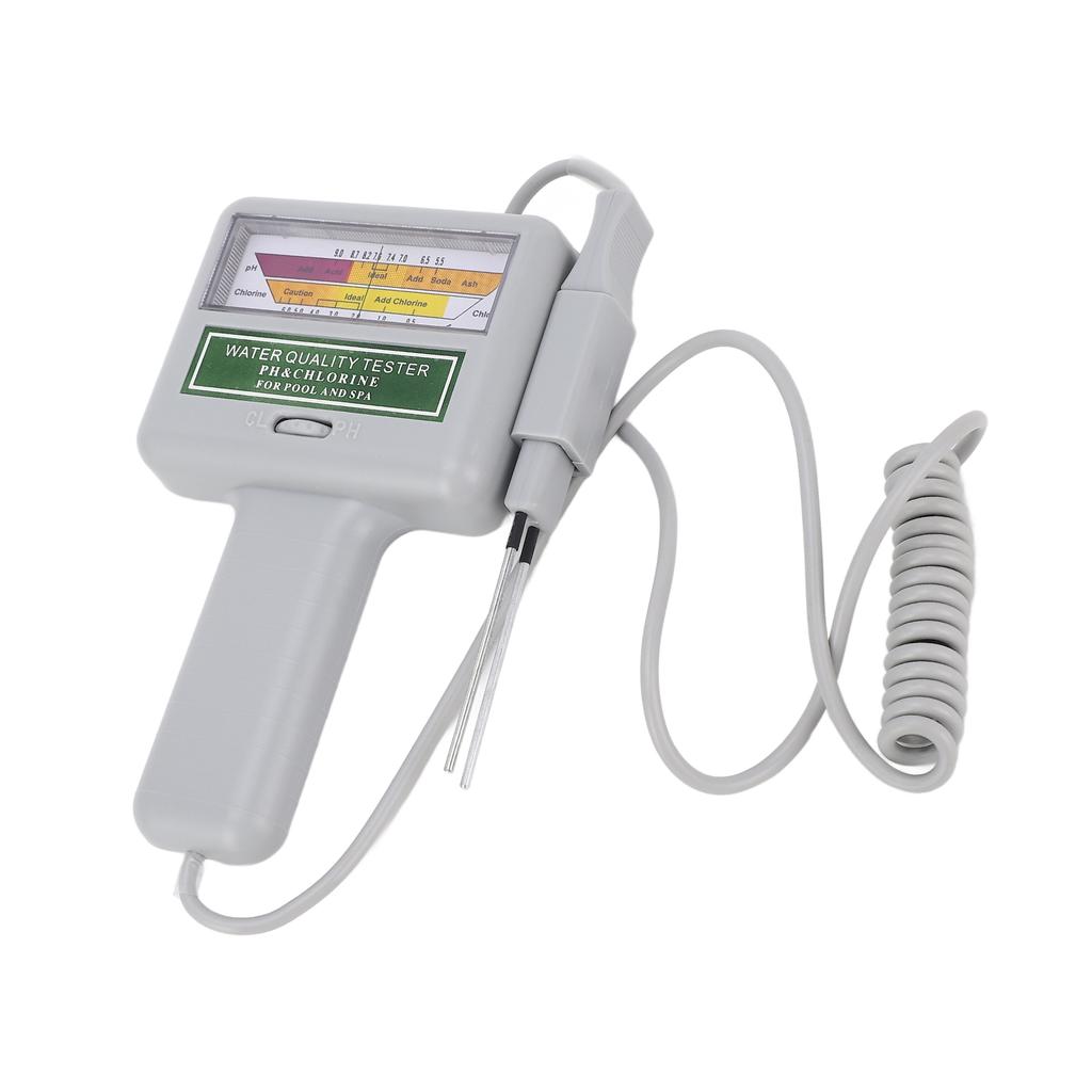Портативный тестер pH, измеритель хлора, монитор качества воды для бассейна, спа, проверка