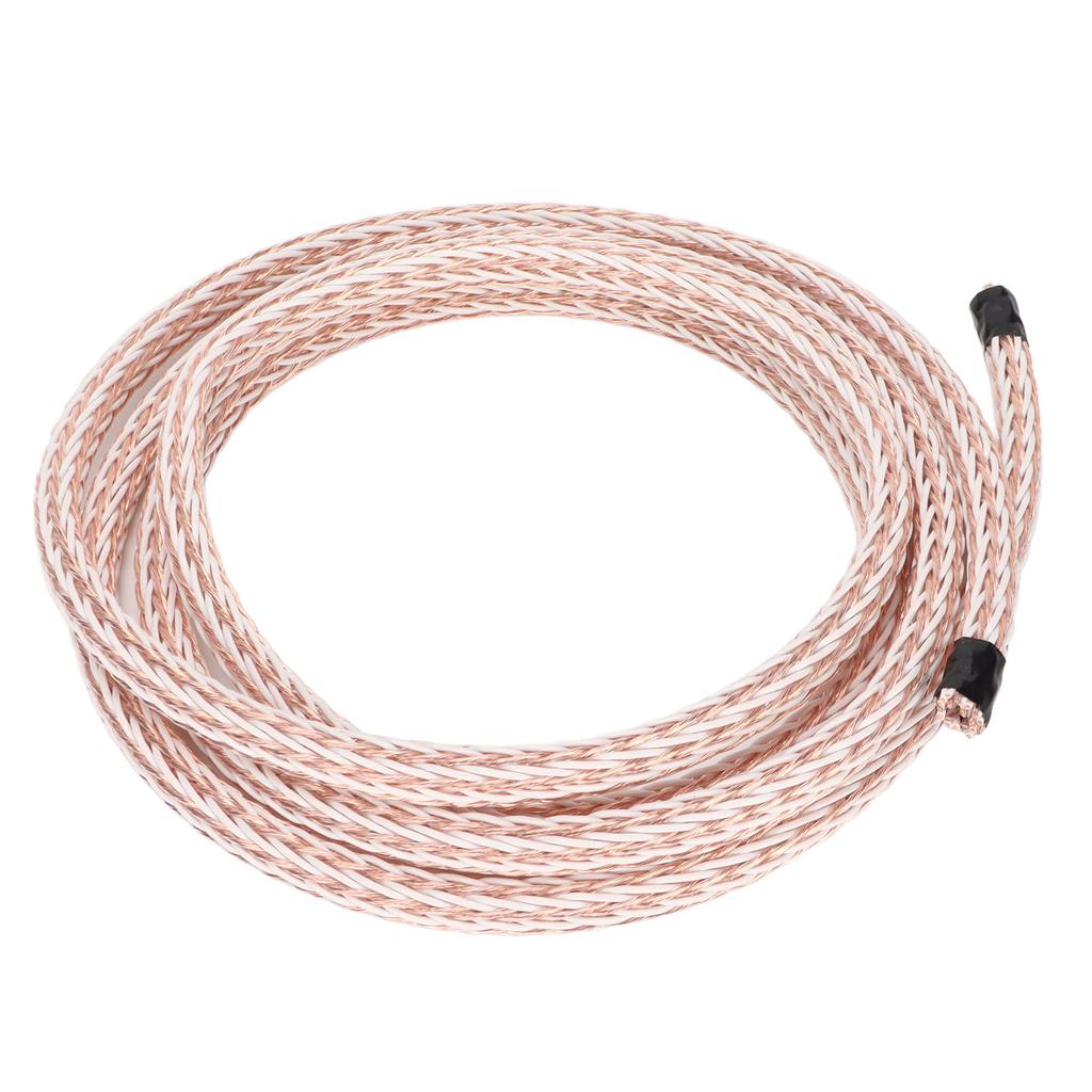 Кабель RCA 12TC 24 жилы Hi-Fi медь OCC Межблочный кабель RCA для звукового и видеооборудования 2,5 м