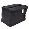 Portable Lunch Oven Bag Black Square Food Warmer Fast Heating Picnic Box for Travel Camping(Black