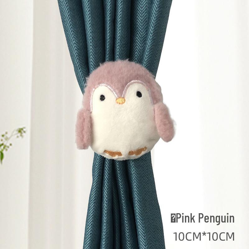 Мультяшные плюшевые подхваты для штор для детских комнат