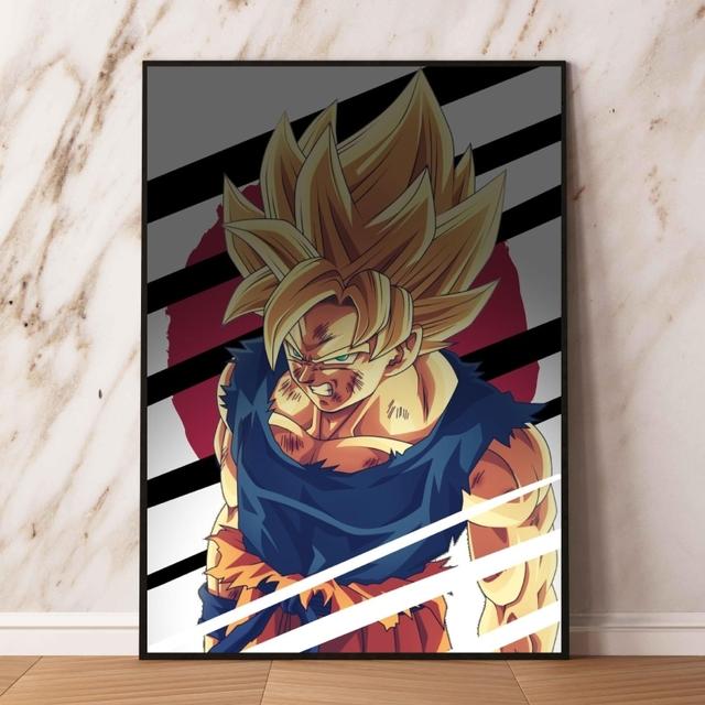 Холст HD принты Son GokuKaKaRot друзья подарки настенное искусство декоративные картины классические картины