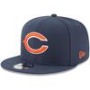 New Era Chicago Bears Hat NFL Navy 9FIFTY Snapback Adjustable Cap Adult One Size