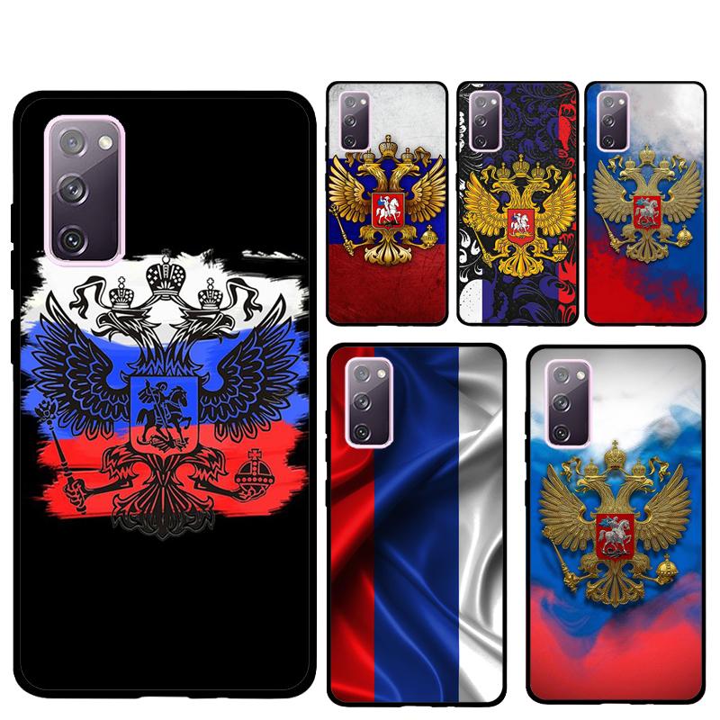 Russian Federation Flag Phone Case For Samsung Galaxy S25 Ultra S9 S10 S20 FE S21 S22 S23 Plus S24 Ultra Back Cover
