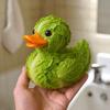 Vegetable Duck Figurine 3D Tomato Mushroom Duck Statue Resin Vegetable-Themed