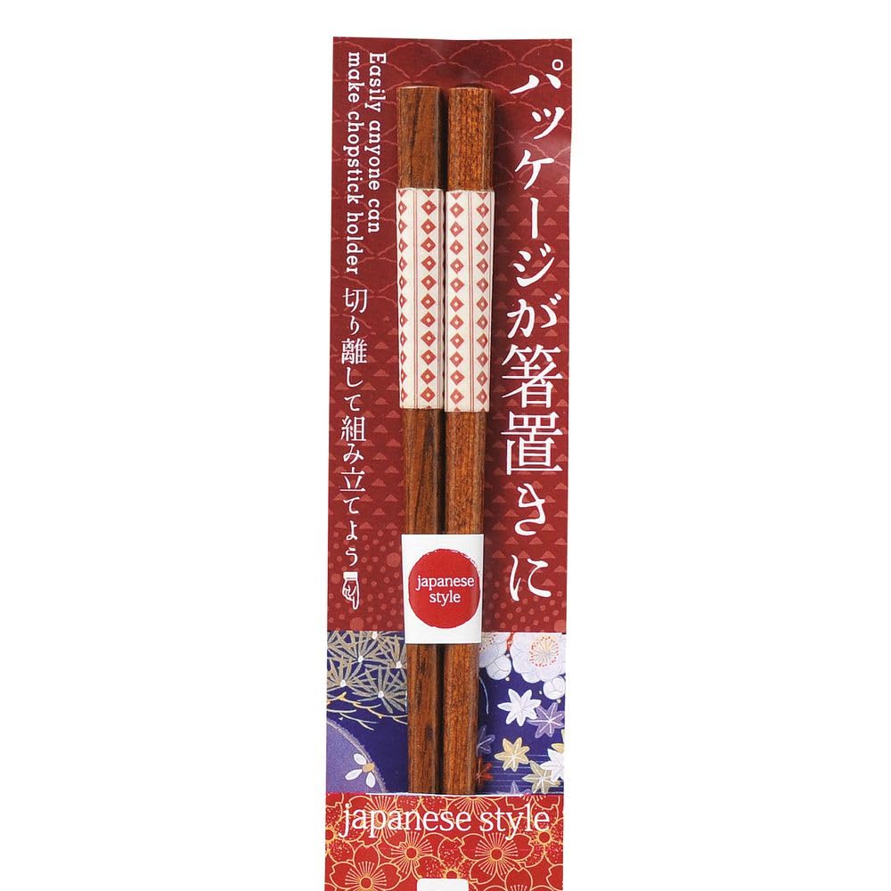 Happy Set of Made in PID3824 J-kitchens Chopsticks, 5, Material Wood, Chopsticks, Japan,