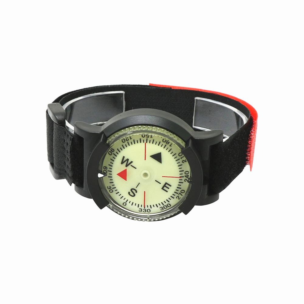 50M Underwater Diving Compass Luminous Dive Wrist Compass Waterproof Navigation Tool for Diving Camping Cycle Outdoor