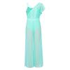 Girls Lyrical Dance Mesh Jumpsuit