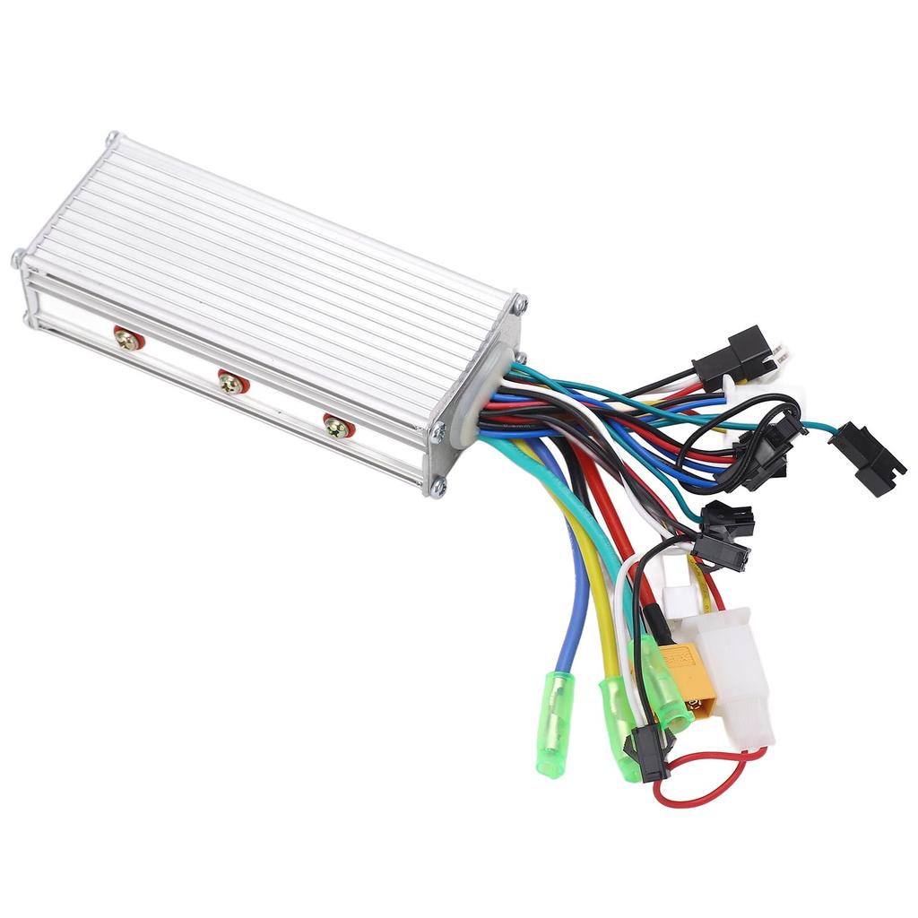 36V 48V 500W 28A Electric Bike Brushless Controller Aluminum Alloy Housing Brushless Motor