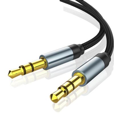 3,5 мм разъем HIFI аудио удлинительный кабель между мужчинами стерео AUX кабель-адаптер для автомобильных наушников динамик ноутбука провод AUX шнур