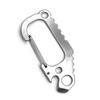 Snap Carabiner Lock Mountaineering Outdoor Sports Stainless Steel Clip