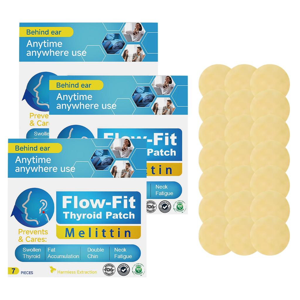 Thyroid Patch Gland Lymph Drainage Effective Heating Neck Sticker Herbal Health Care